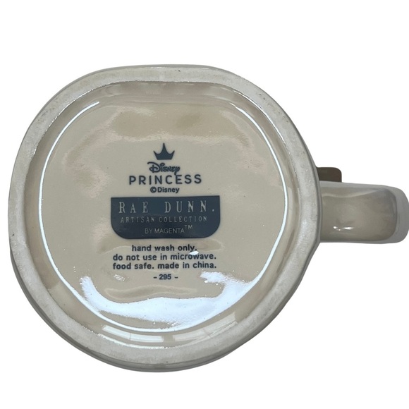 Rae Dunn Disney New CINDERELLA Mug Glass Slipper Iridescent Black LL Coffee Tea - Picture 11 of 17